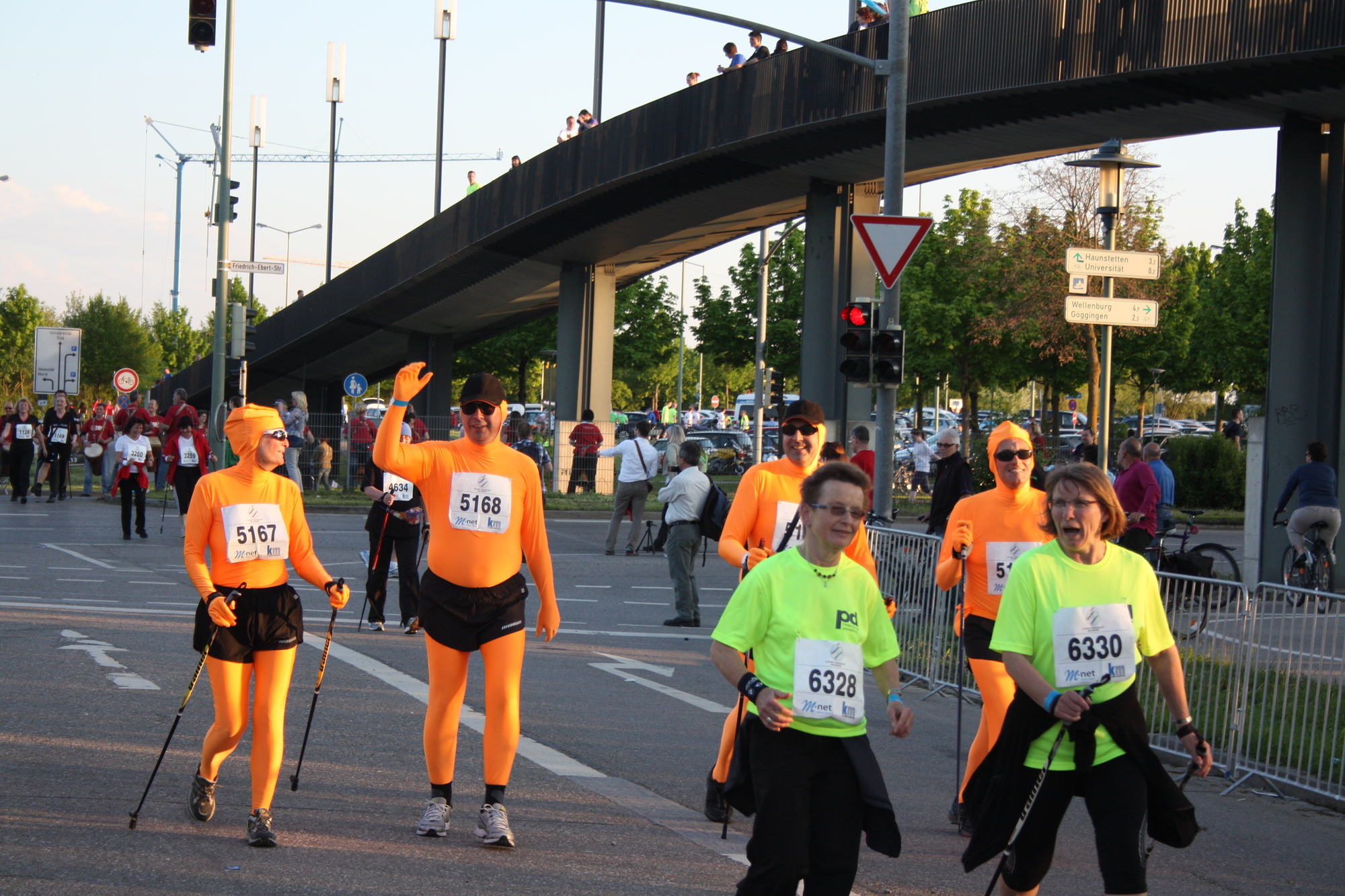 2. M-net Firmenlauf: Zieleinlauf