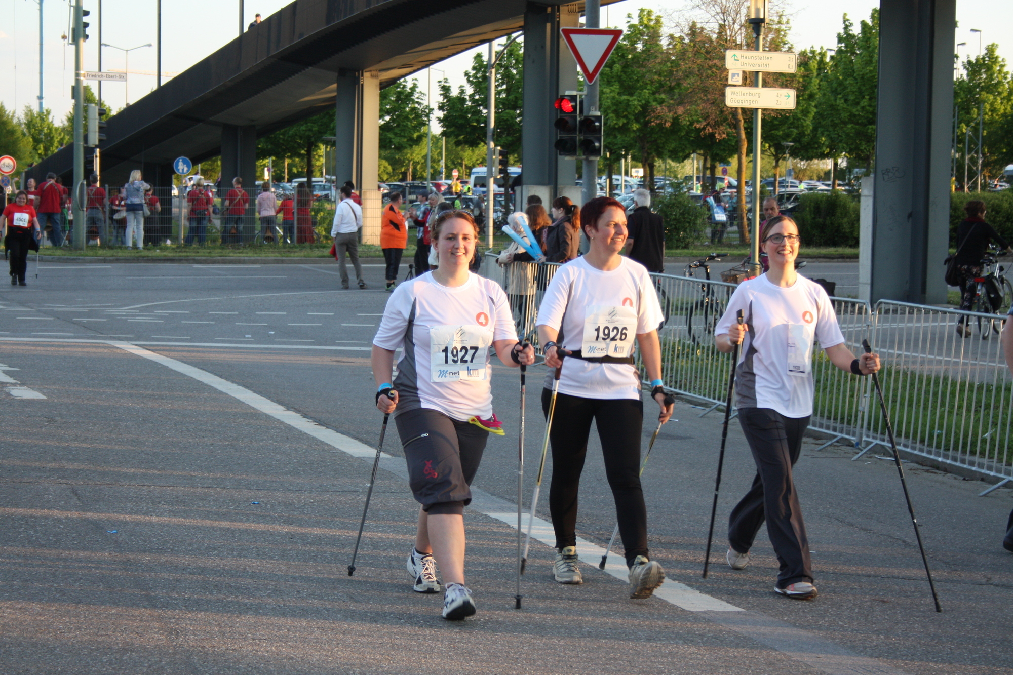2. M-net Firmenlauf: Zieleinlauf