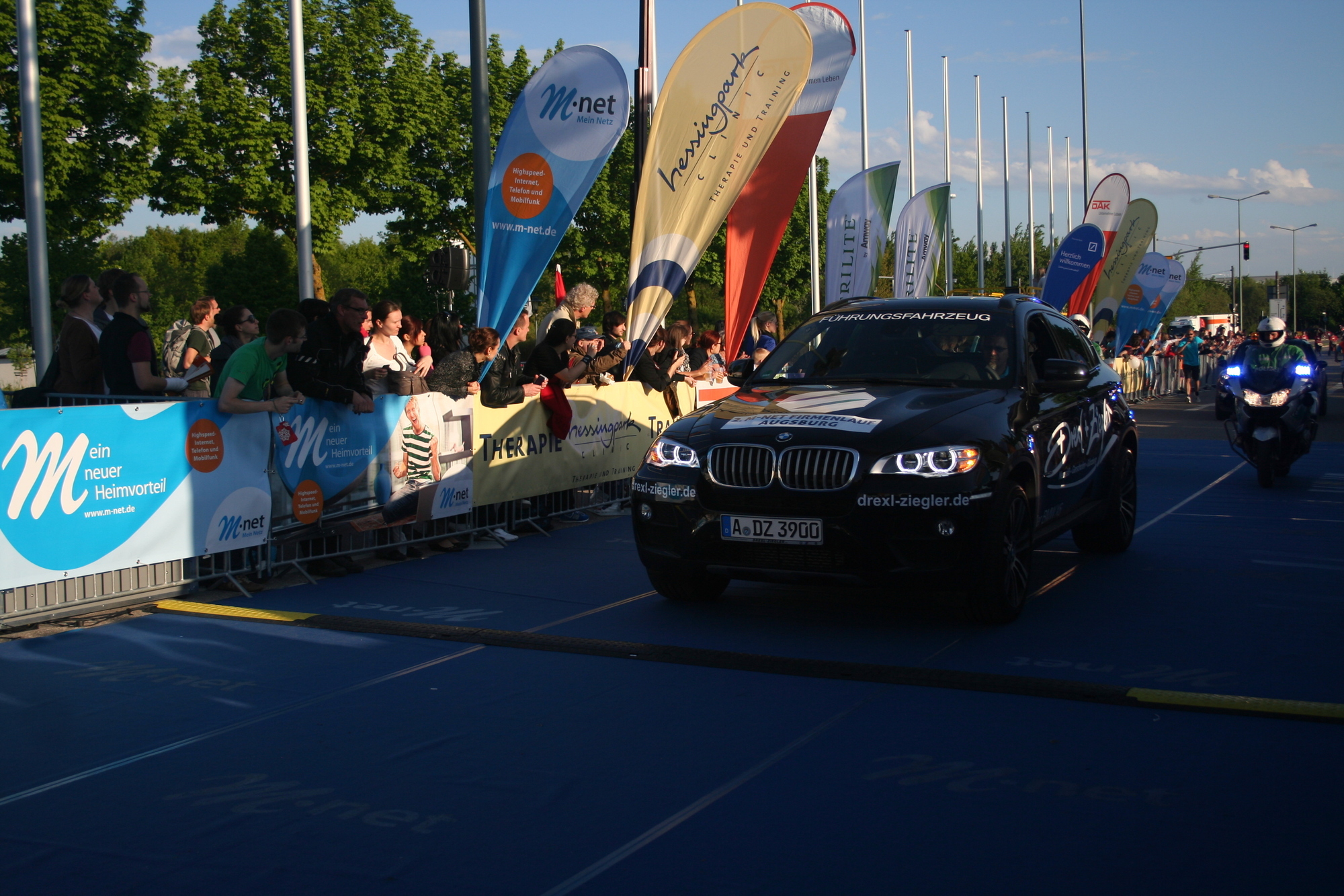 2. M-net Firmenlauf: Zieleinlauf