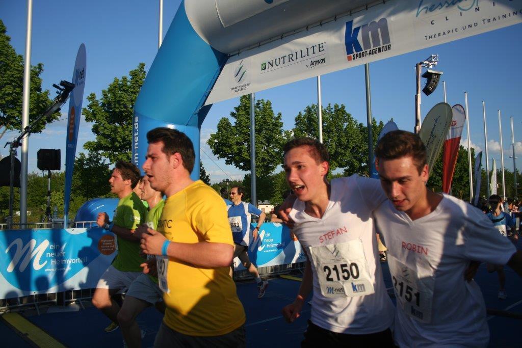 2. M-net Firmenlauf: Zieleinlauf 2