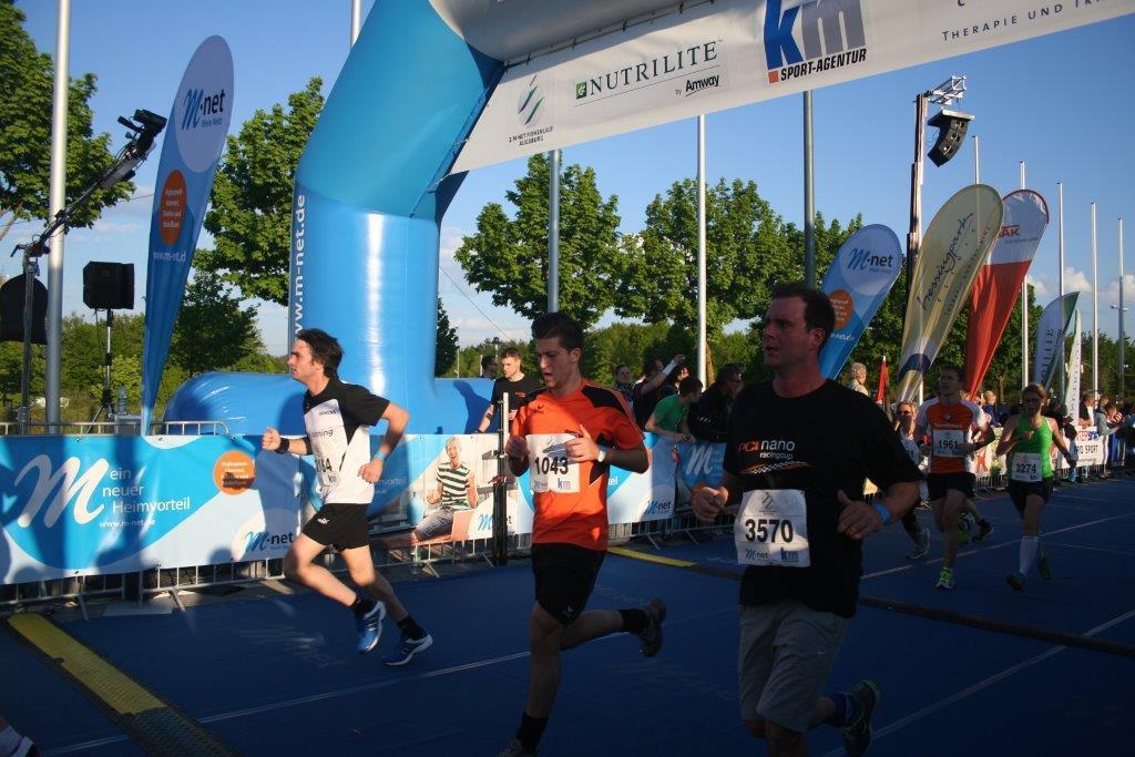 2. M-net Firmenlauf: Zieleinlauf 2