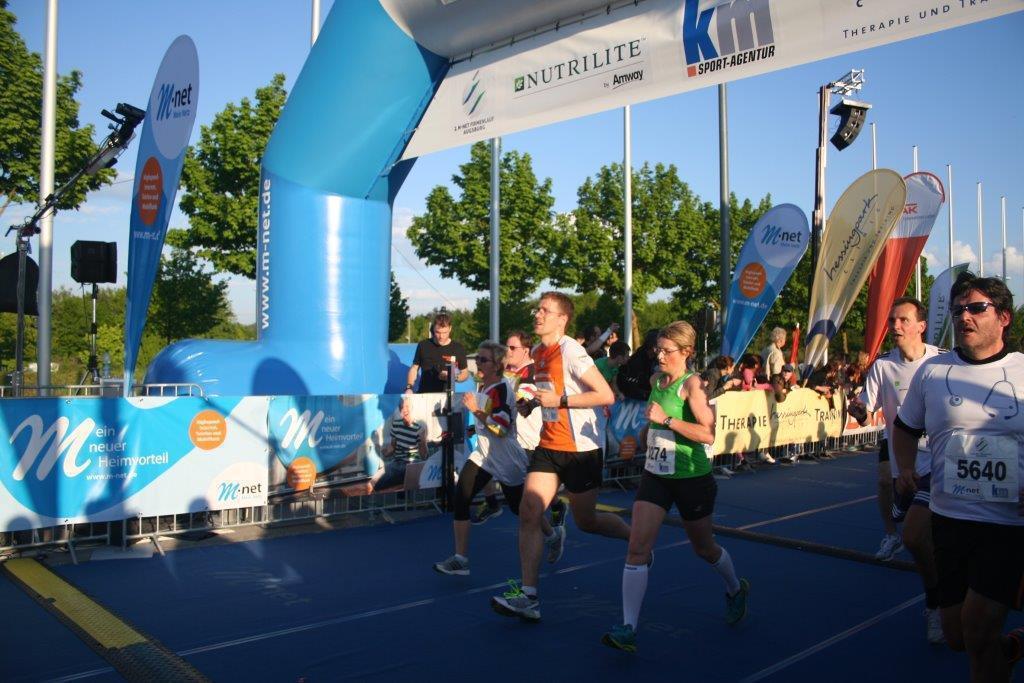 2. M-net Firmenlauf: Zieleinlauf 2