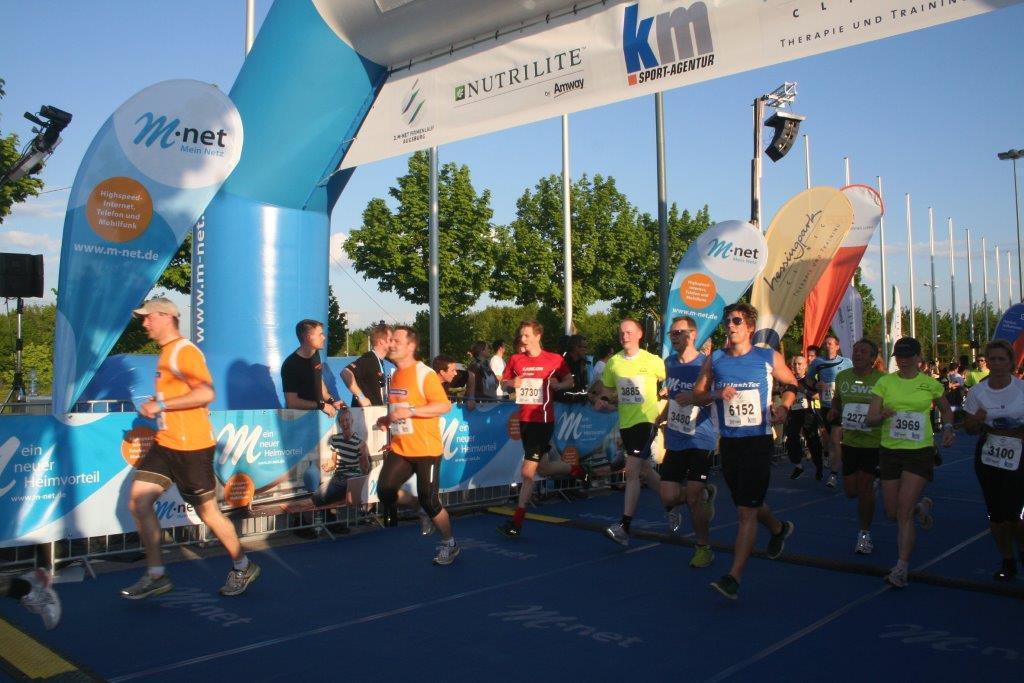 2. M-net Firmenlauf: Zieleinlauf 2
