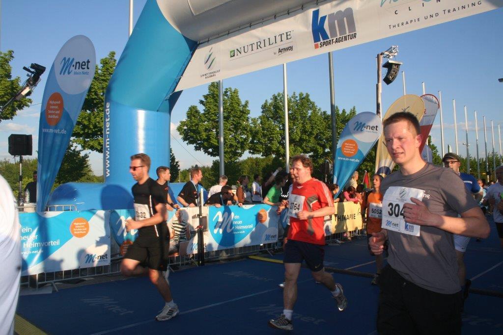 2. M-net Firmenlauf: Zieleinlauf 2