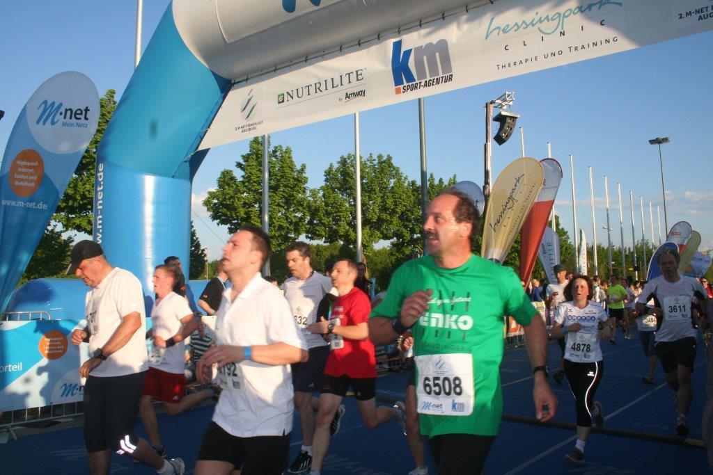 2. M-net Firmenlauf: Zieleinlauf 2