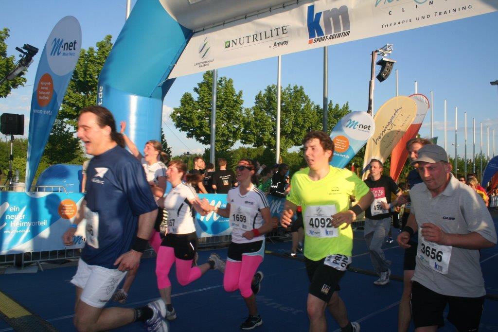 2. M-net Firmenlauf: Zieleinlauf 2