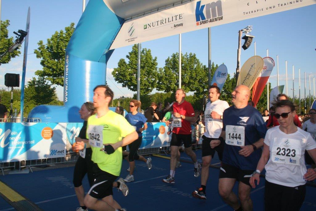 2. M-net Firmenlauf: Zieleinlauf 2
