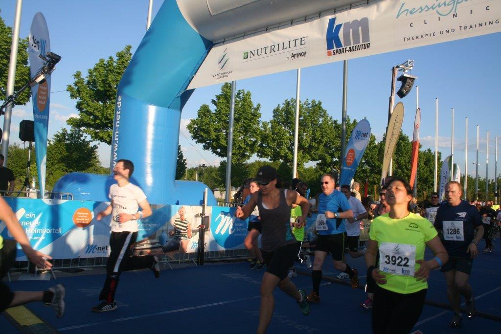 2. M-net Firmenlauf: Zieleinlauf 2