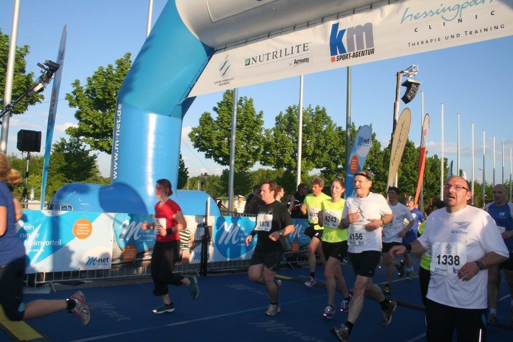 2. M-net Firmenlauf: Zieleinlauf 2