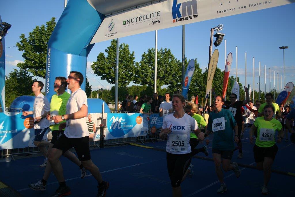 2. M-net Firmenlauf: Zieleinlauf 2