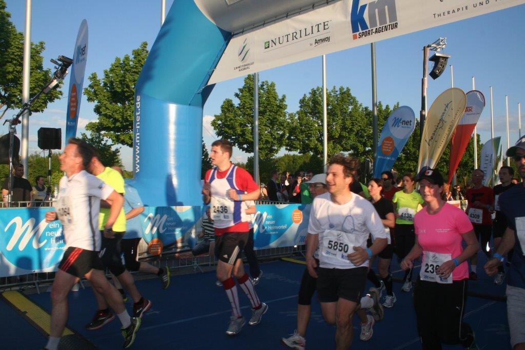 2. M-net Firmenlauf: Zieleinlauf 2