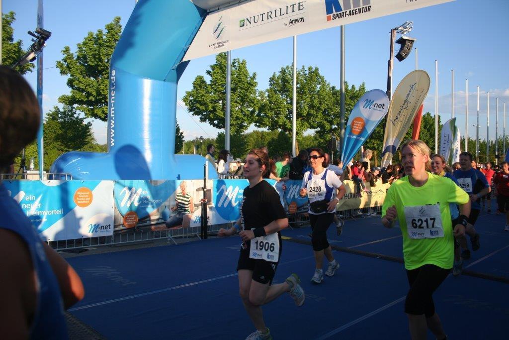 2. M-net Firmenlauf: Zieleinlauf 2