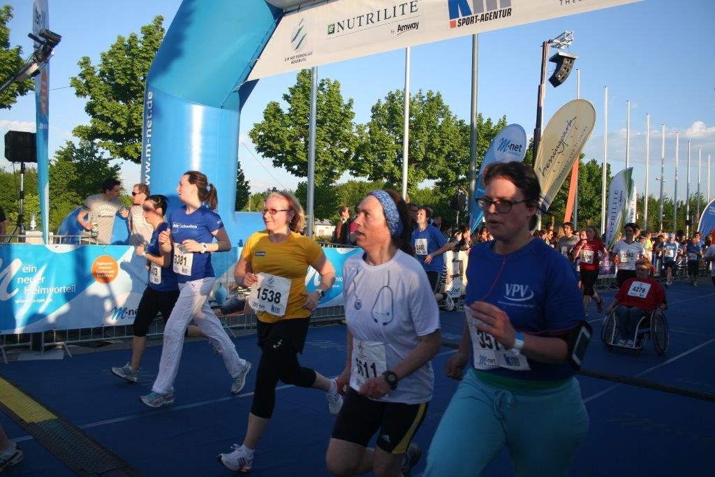 2. M-net Firmenlauf: Zieleinlauf 2