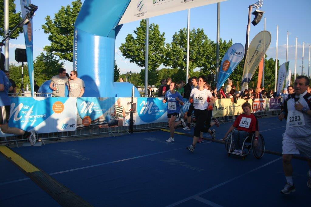 2. M-net Firmenlauf: Zieleinlauf 2