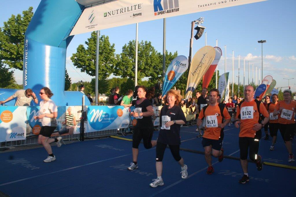 2. M-net Firmenlauf: Zieleinlauf 2