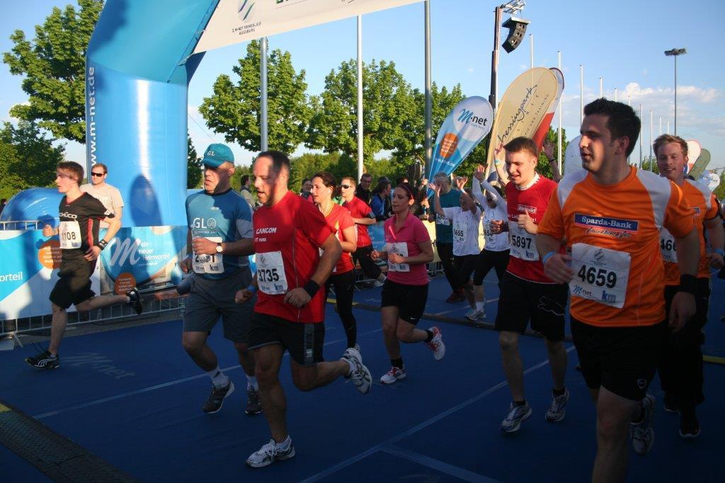 2. M-net Firmenlauf: Zieleinlauf 2