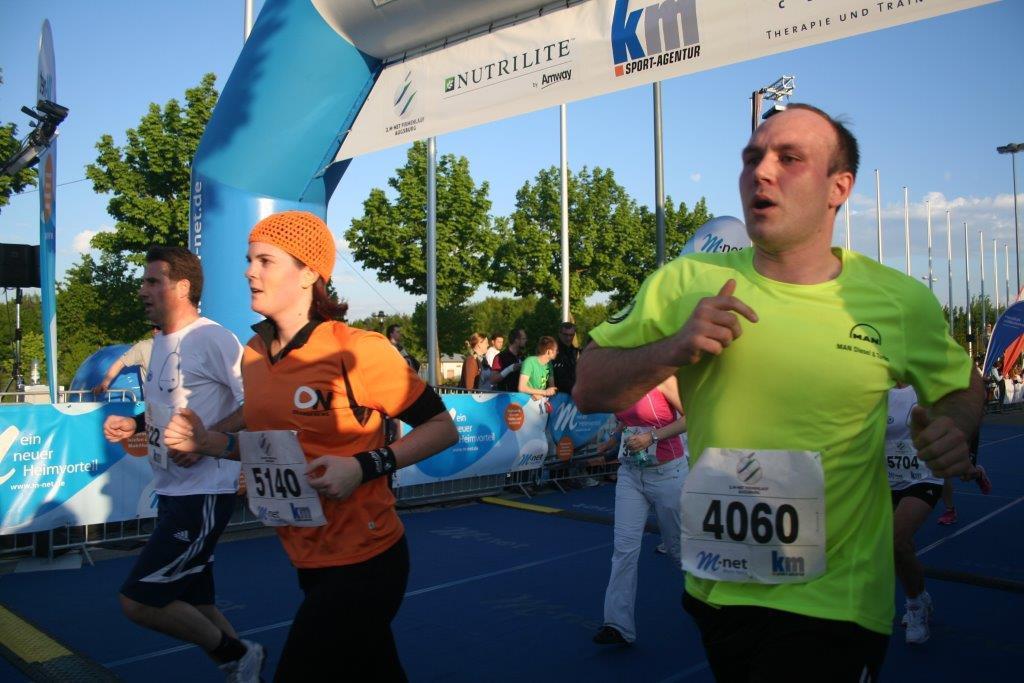 2. M-net Firmenlauf: Zieleinlauf 2
