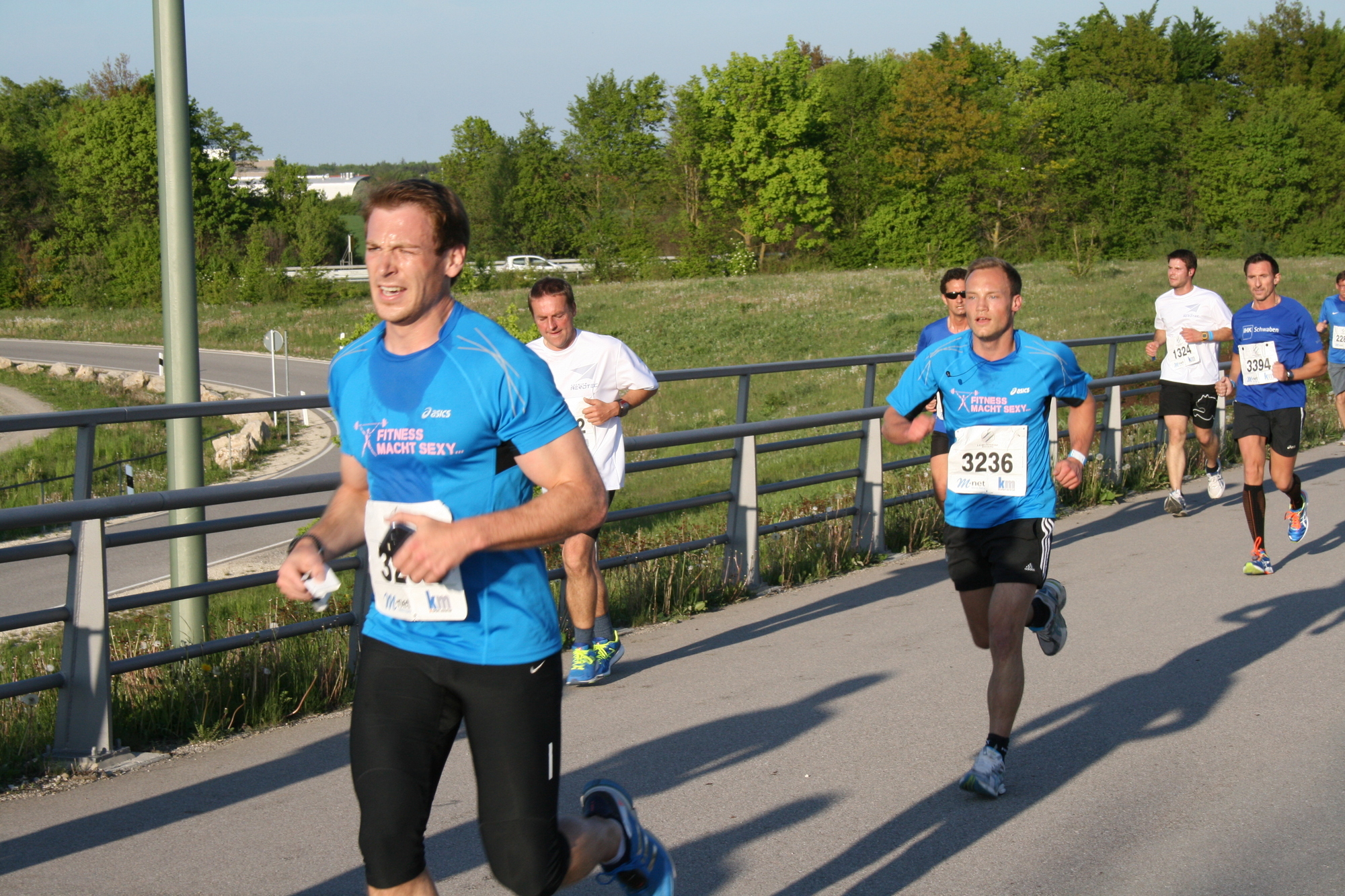 2. M-net Firmenlauf: Auf der Strecke