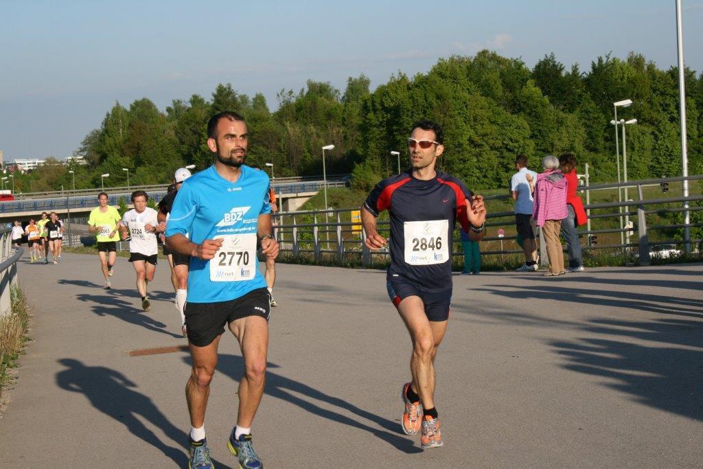 2. M-net Firmenlauf: Auf der Strecke