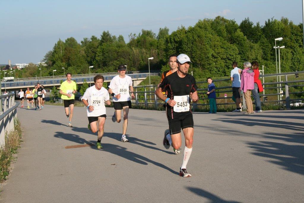 2. M-net Firmenlauf: Auf der Strecke