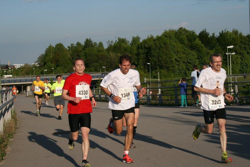 2. M-net Firmenlauf: Auf der Strecke