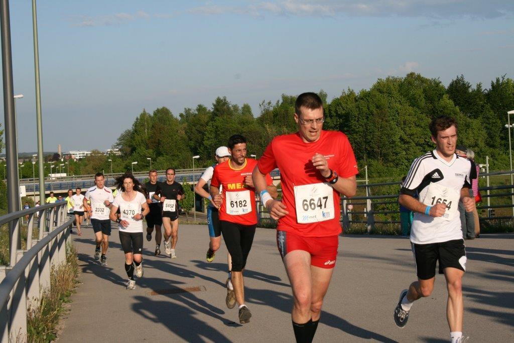 2. M-net Firmenlauf: Auf der Strecke