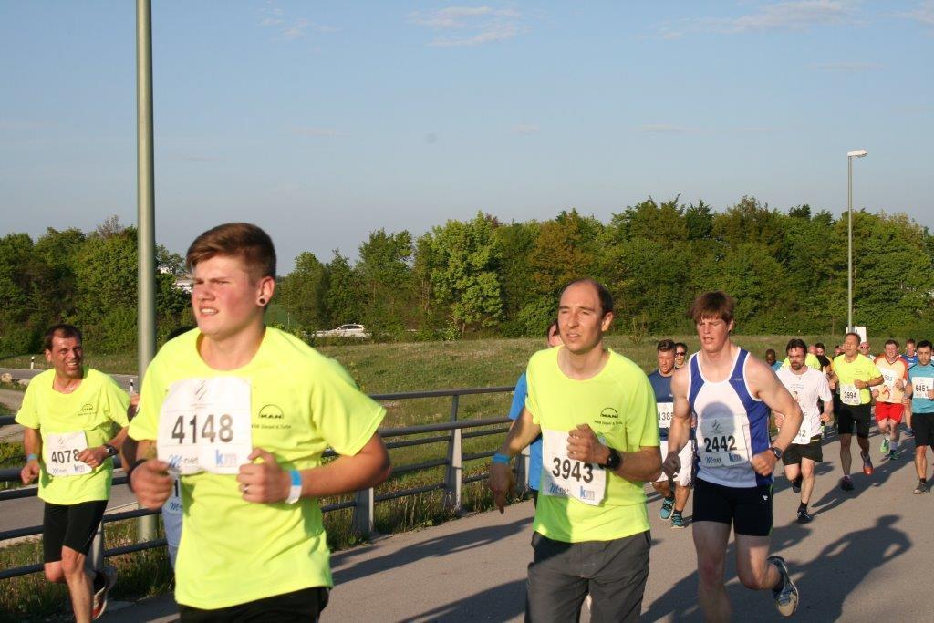 2. M-net Firmenlauf: Auf der Strecke