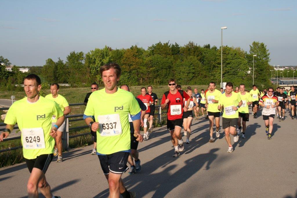 2. M-net Firmenlauf: Auf der Strecke
