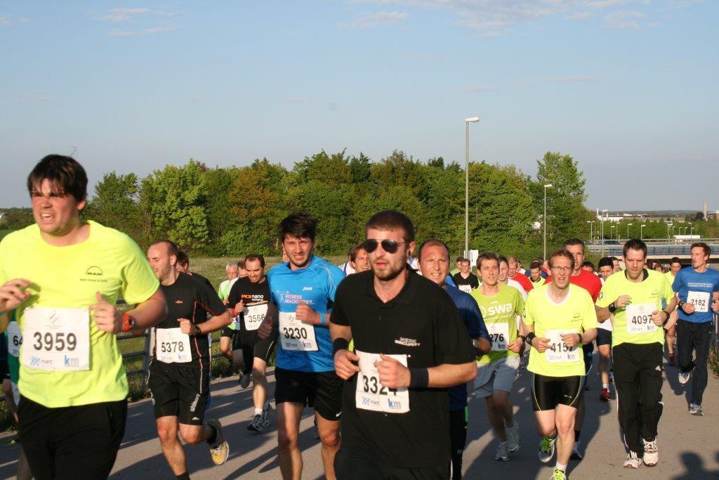 2. M-net Firmenlauf: Auf der Strecke