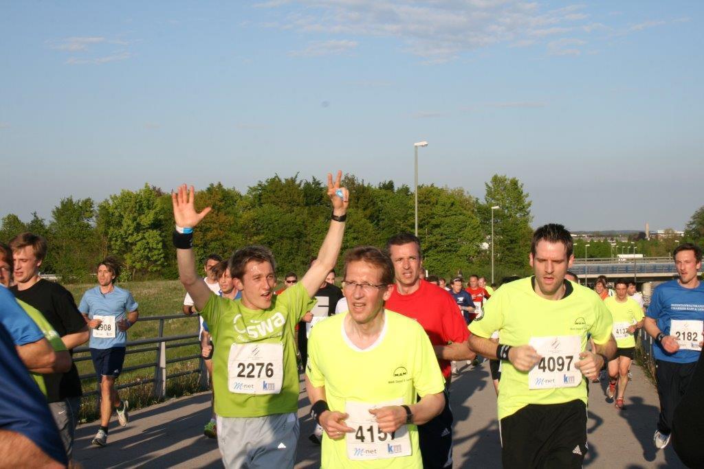 2. M-net Firmenlauf: Auf der Strecke