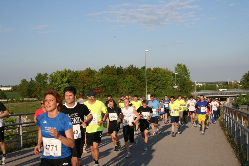2. M-net Firmenlauf: Auf der Strecke