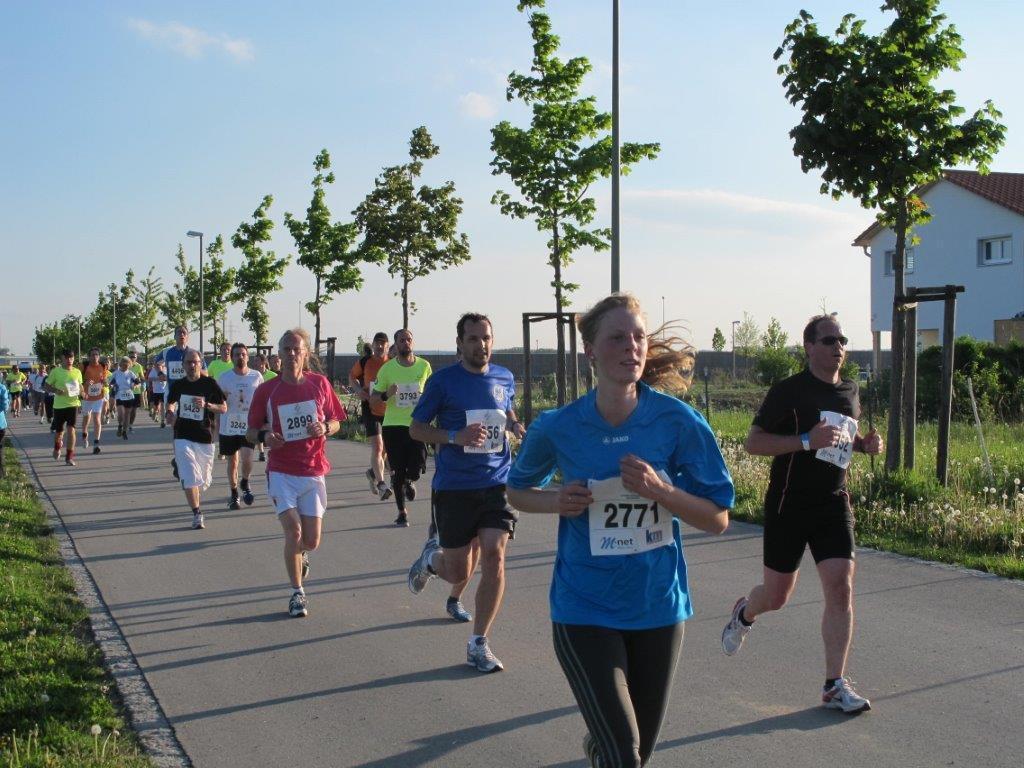 2. M-net Firmenlauf: Auf der Strecke