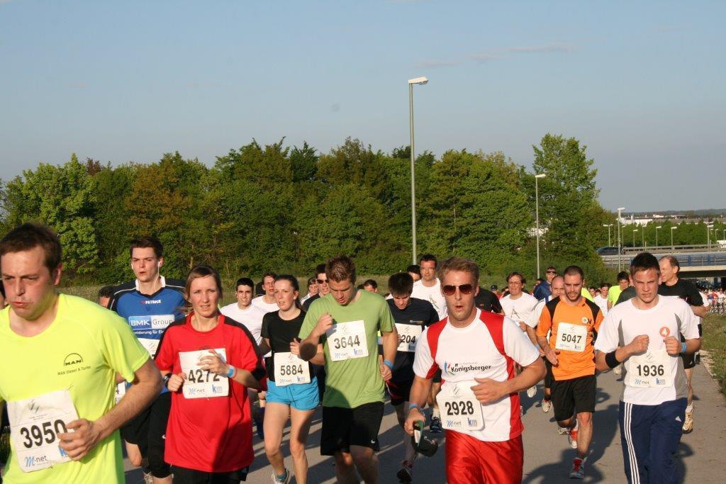 2. M-net Firmenlauf: Auf der Strecke