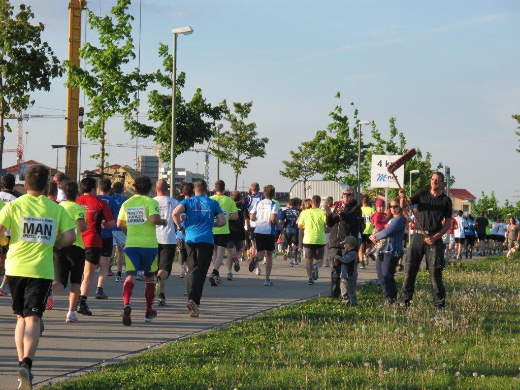 2. M-net Firmenlauf: Auf der Strecke