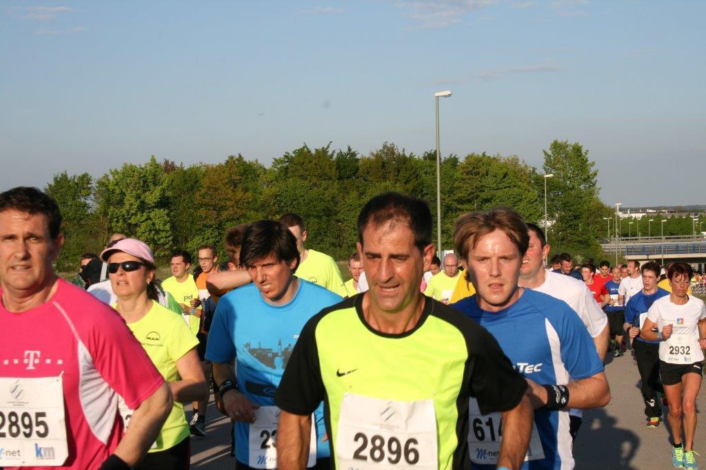 2. M-net Firmenlauf: Auf der Strecke