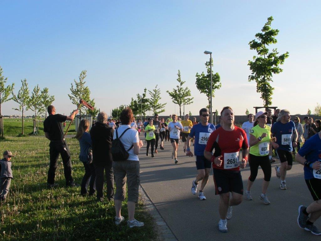 2. M-net Firmenlauf: Auf der Strecke