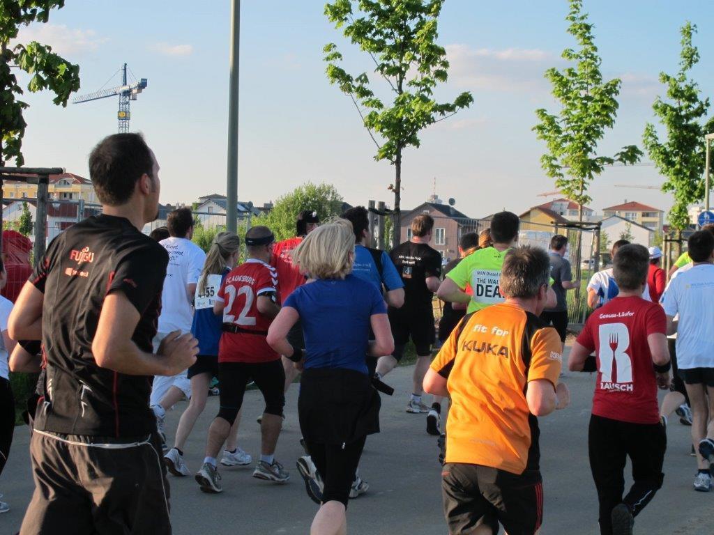 2. M-net Firmenlauf: Auf der Strecke