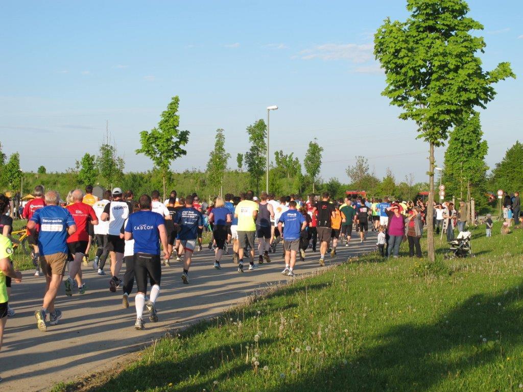 2. M-net Firmenlauf: Auf der Strecke