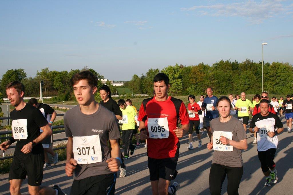 2. M-net Firmenlauf: Auf der Strecke