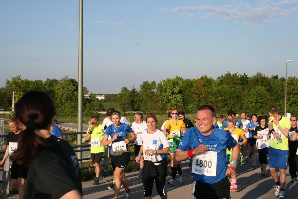 2. M-net Firmenlauf: Auf der Strecke