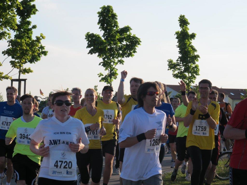 2. M-net Firmenlauf: Auf der Strecke