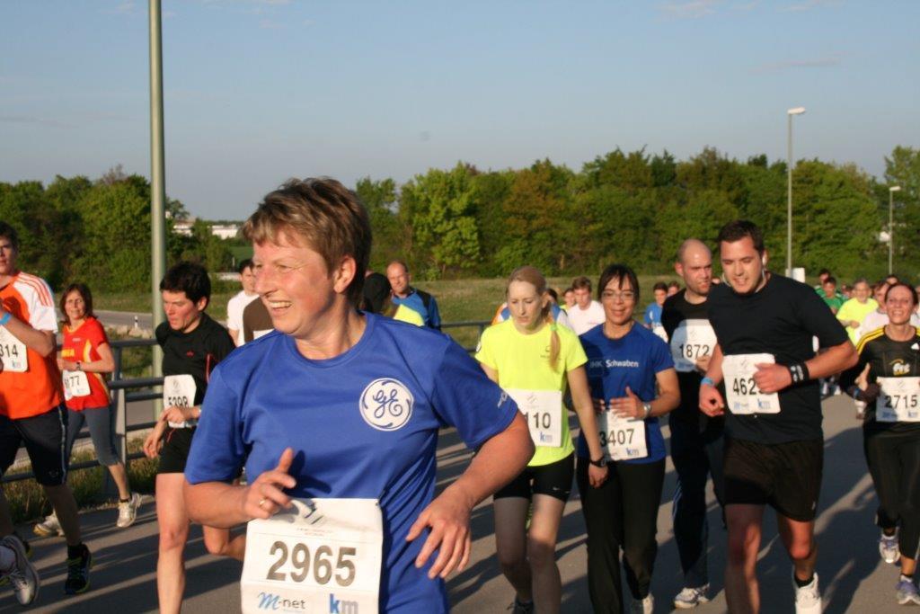 2. M-net Firmenlauf: Auf der Strecke
