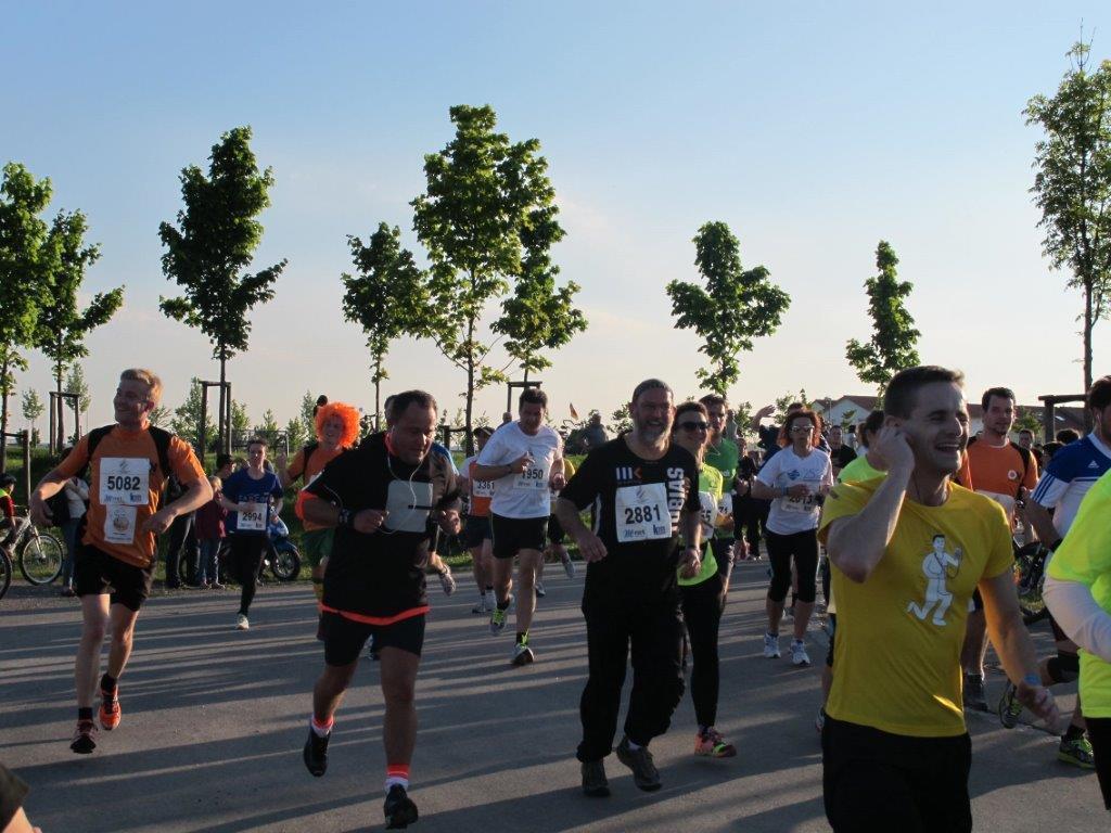2. M-net Firmenlauf: Auf der Strecke