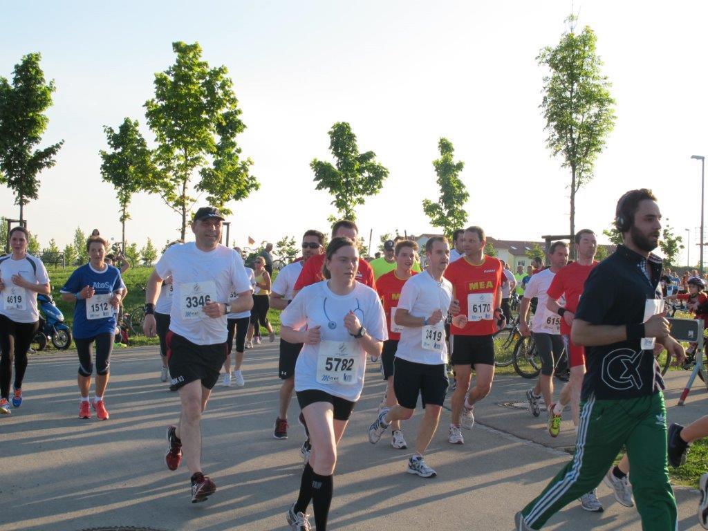 2. M-net Firmenlauf: Auf der Strecke