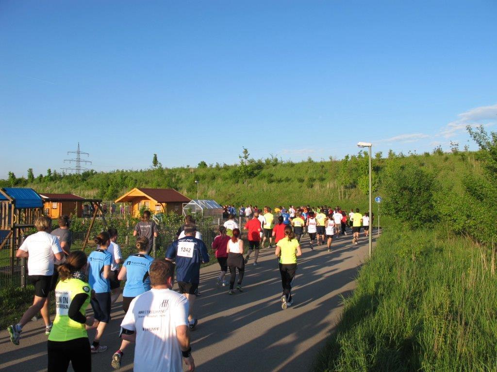 2. M-net Firmenlauf: Auf der Strecke