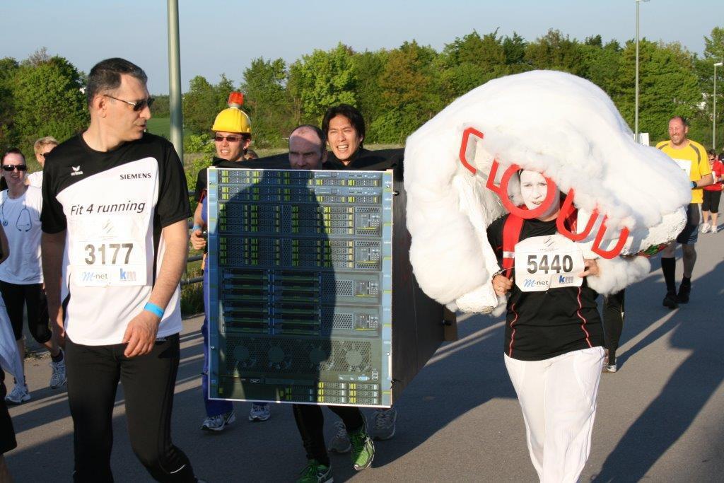 2. M-net Firmenlauf: Auf der Strecke 2
