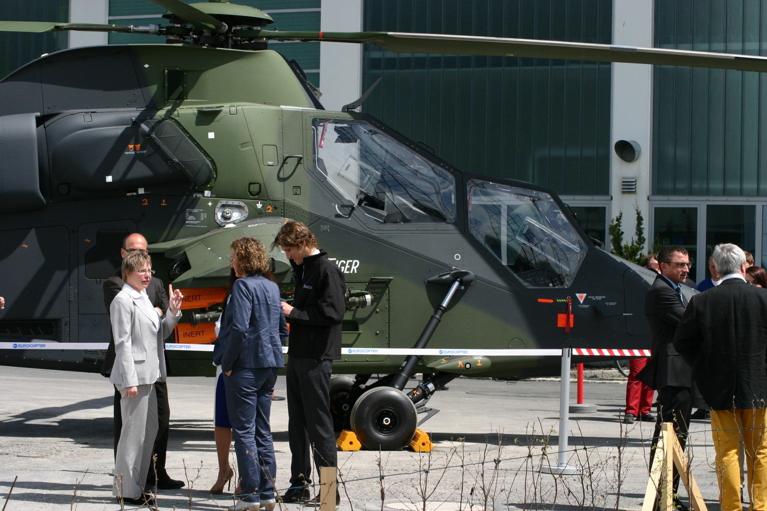 Eurocopter eröffnet am Standort Donauwörth ein neues Hubschrauber-Entwicklungszentrum, Foto: B4B SCHWABEN