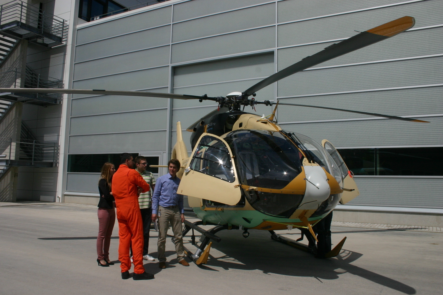 Eurocopter eröffnet am Standort Donauwörth ein neues Hubschrauber-Entwicklungszentrum, Foto: B4B SCHWABEN