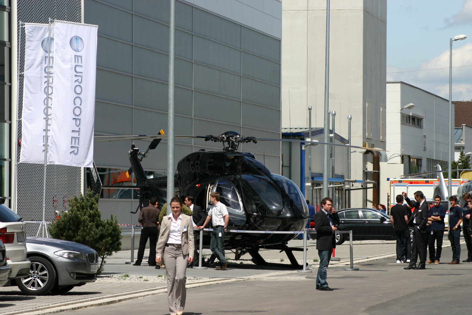 Eurocopter eröffnet am Standort Donauwörth ein neues Hubschrauber-Entwicklungszentrum, Foto: B4B SCHWABEN