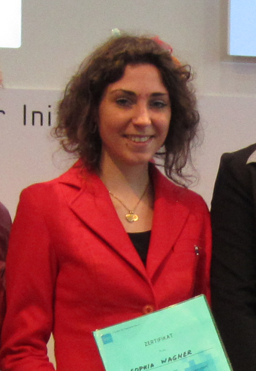 Sophia Wagner wurde für ihre hervorragende Forschungsarbeit vom größten Ingenieurinnen-Netzwerk Europas belohnt, Foto: VDI